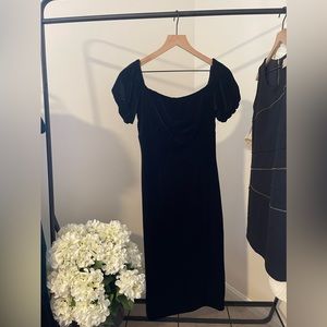 Gianni Bini, Velvet, Black, Size 10